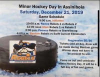 Minor Hockey Day in Assiniboia