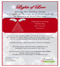 Lights of Love Ceremony