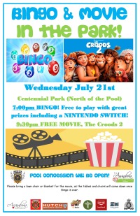 Bingo & Movie night in the park!