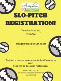 Slo-pitch registration
