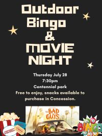 Bingo & Movie in the park