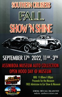 A Southern Cruisers Car Show 'N Shine & BBQ