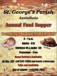 St. George’s Parish Fall Supper