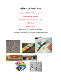 After School Art Program