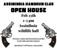 Assiniboia handgun club OPEN HOUSE