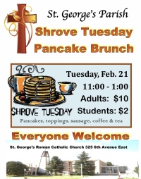 Shrove Tuesday Pancake Lunch
