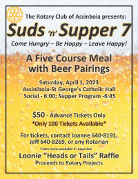 Suds and Supper