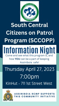 South Central Citizens on Patrol Information Night
