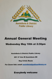 Annual General Meeting - Assiniboia & District Public Library
