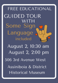 Free Educational Guided Tour with some sign language