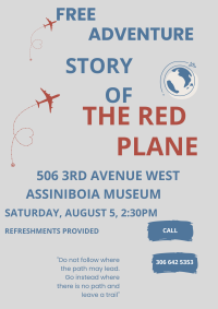 Free Adventure Story of The Red Plane