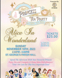 Princess Tea Party: Alice In Wonderland 