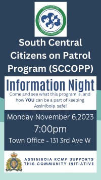South Central Citizens on Patrol Program - Information Night