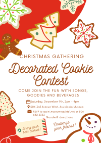 Christmas Gathering with Cookie Decorated Contest