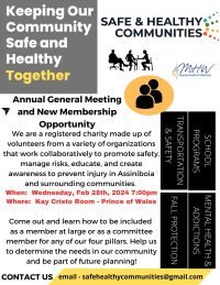 Safe and Healthy Communities Annual General Meeting