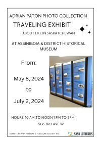 Adrian Paton Photo Collection Traveling Exhibit