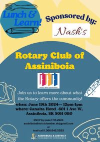 Chamber of Commerce Lunch and Learn - Assiniboia Rotary Club