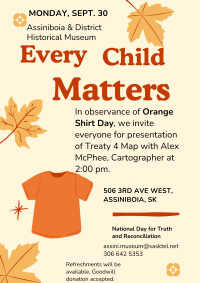 Treaty 4 Map Information and Orange Day