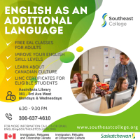 EAL FREE ENGLISH CLASSES Sept - June Register Now!