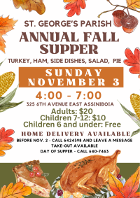 St. George’s Parish Fall Supper