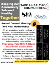 Safe and Healthy Communities Assiniboia AGM