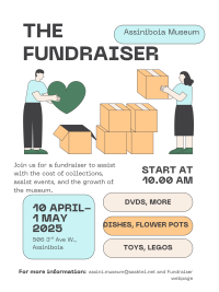 Fundraiser sale at the Assiniboia & District Historical Museum