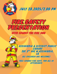 Fire Safety Presentation with Sparky the Fire Dog