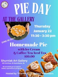 Pie Day at the Gallery