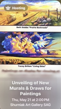 CIB Unveiling of New Murals & Draw of Original Paintings