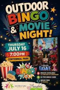 Bingo & Movie in the Park!