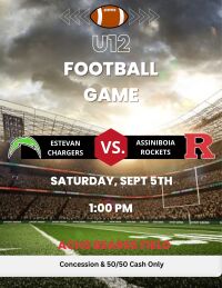 U12 Rockets Tackle Football