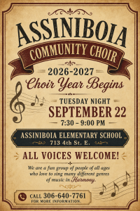 Assiniboia Community Choir